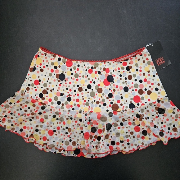 NWT - The Diving Girl Collection Bikini Cover Up Beach Mini Skirt - Size L - Picture 1 of 8